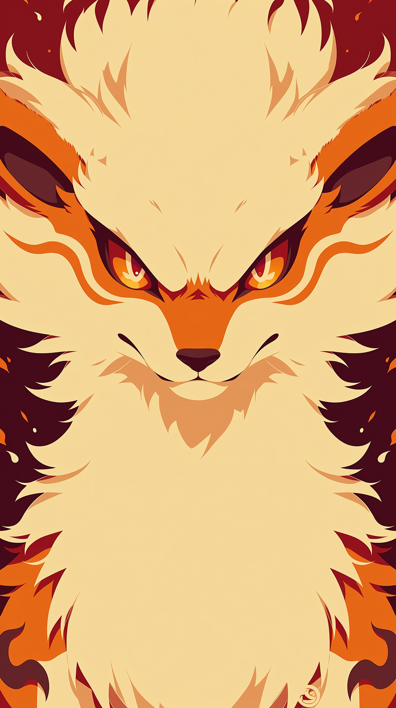 iphone fond d'écran Arcanine gratuit