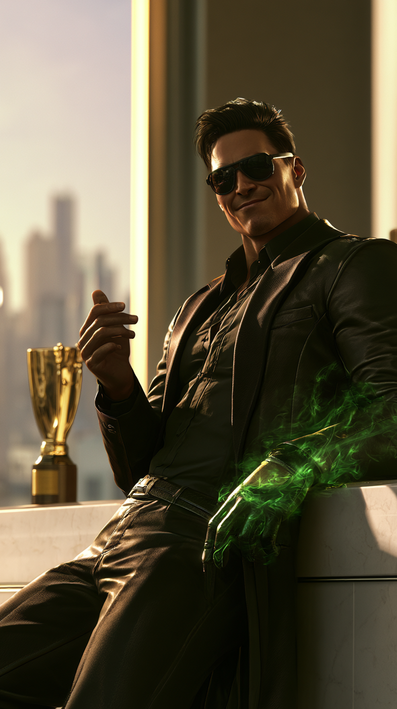 fond d'écran Johnny Cage iphone 16 pro max télécharger gratuit