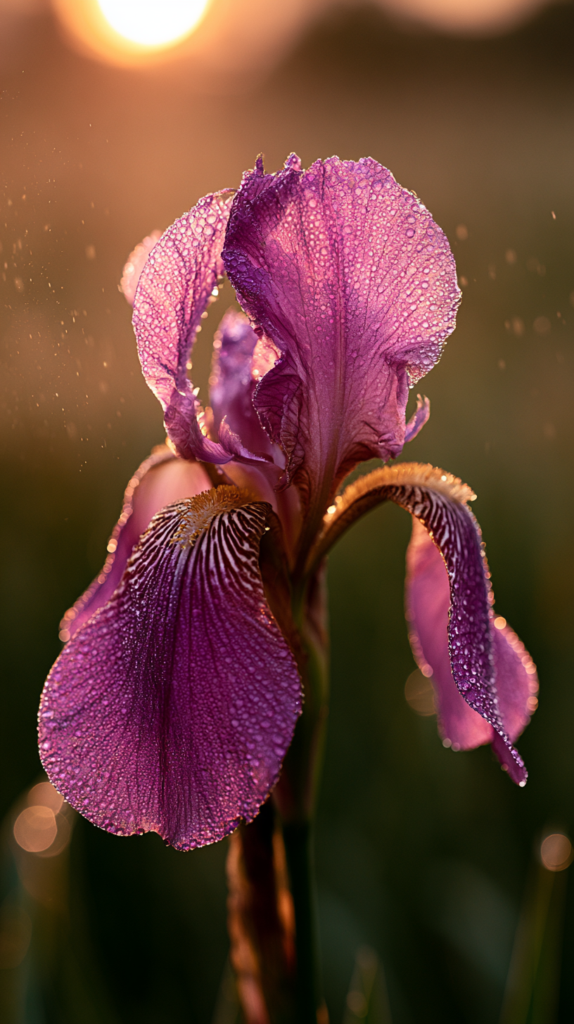 fond d'écran Iris iphone original gratuit