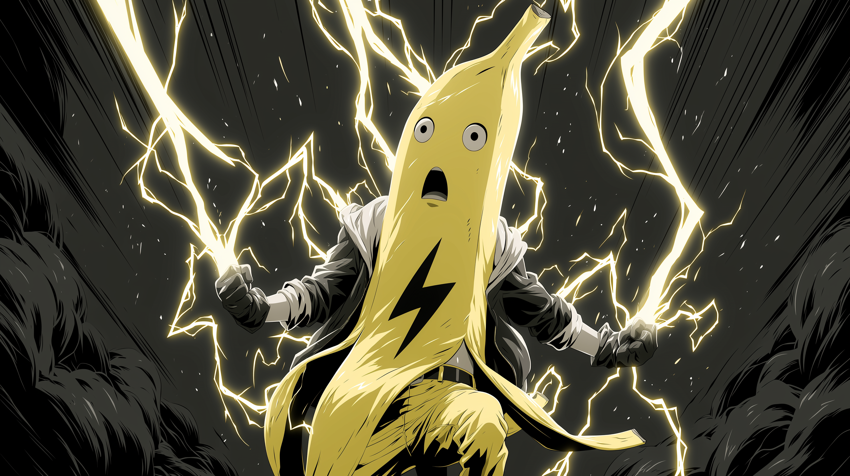 fond d'écran Banane 4k 1920x1080 téléchargement gratuit