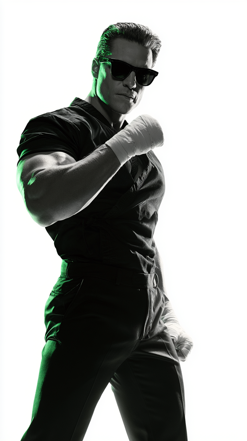 fond d'écran Johnny Cage haute qualité pour tablette android gratuit