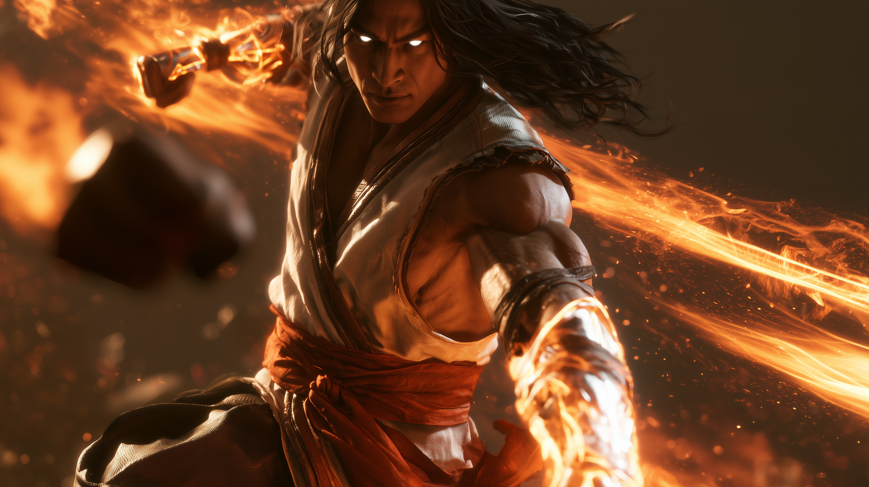 fond d'écran Liu Kang windows 4k téléchargement gratuit
