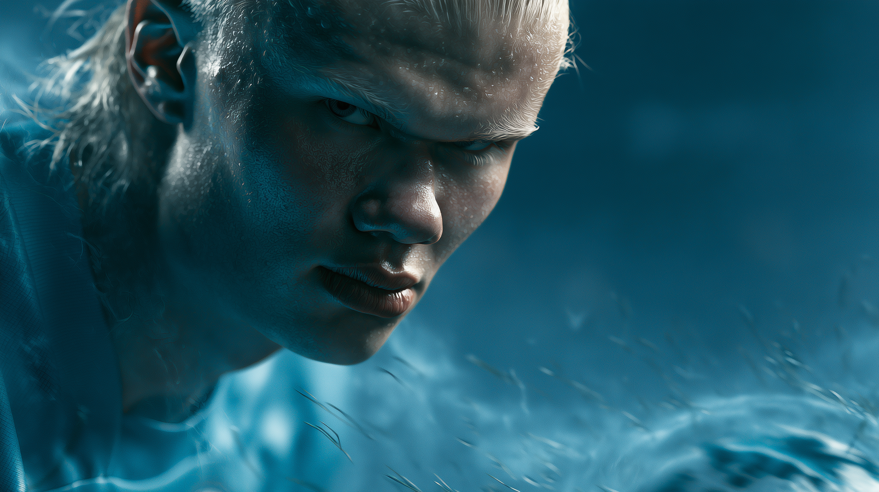 fond d'écran Erling Haaland windows 11 ultra hd téléchargement gratuit