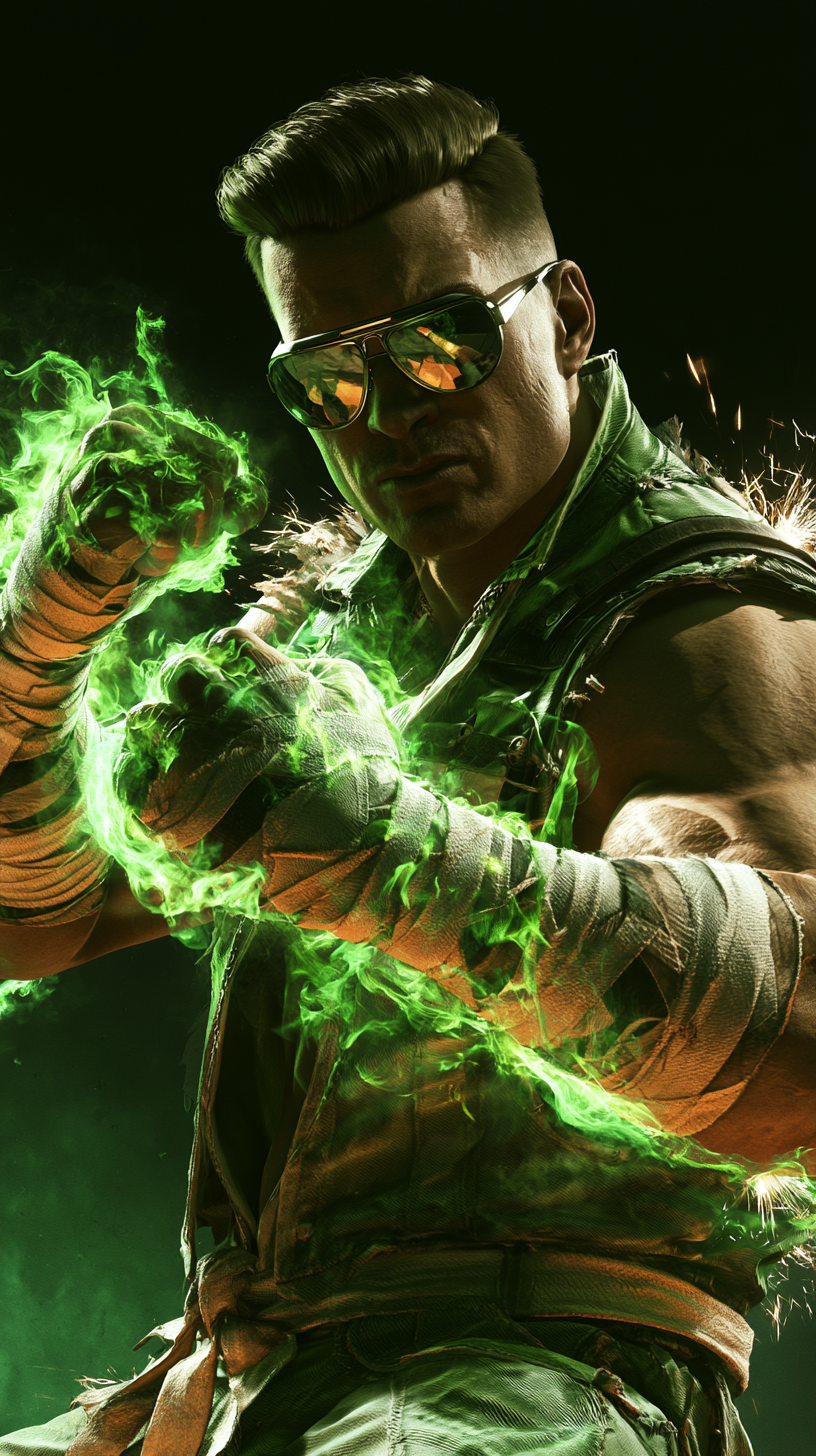 fond d'écran Johnny Cage pour tablette android gratuit