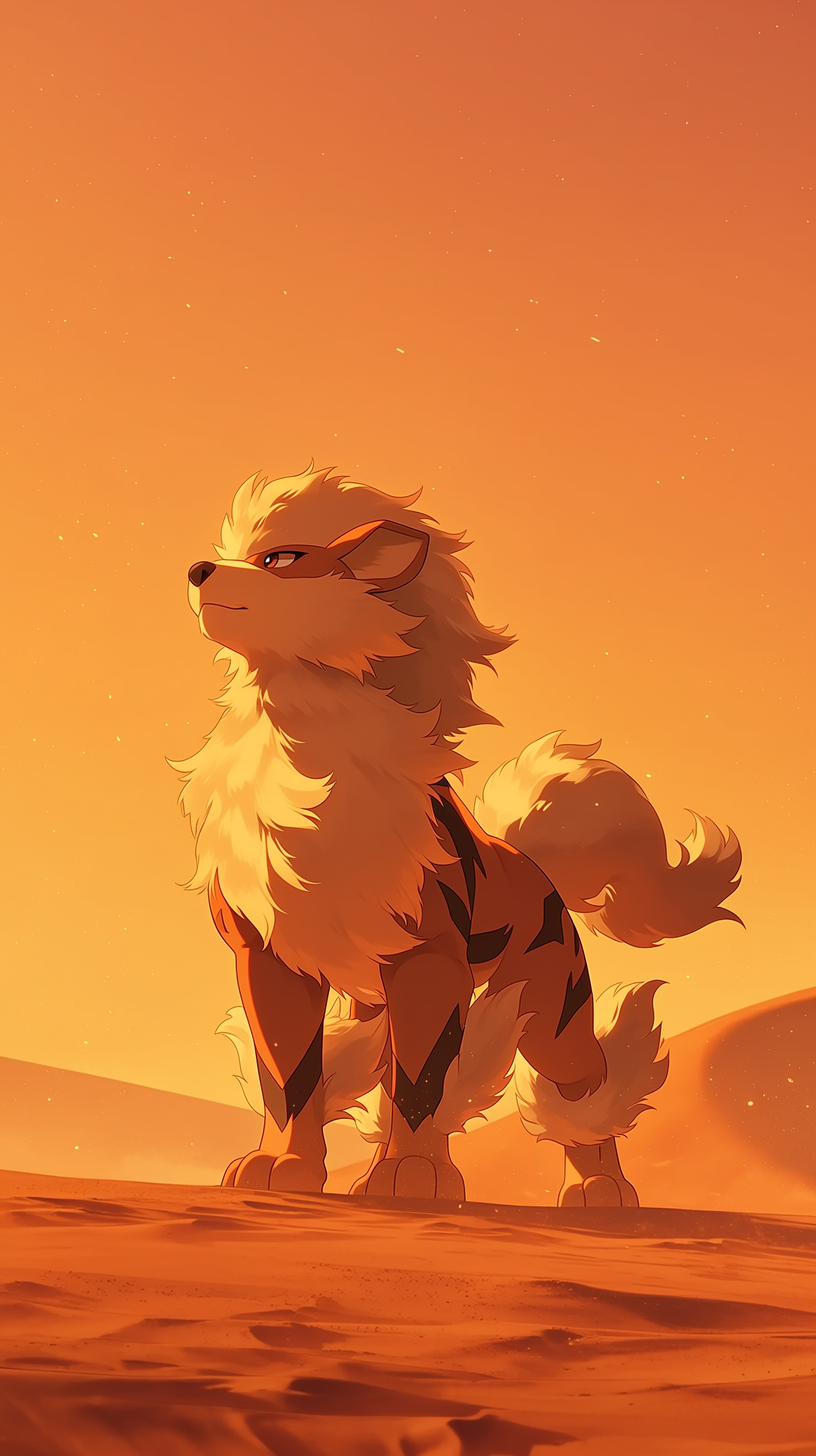 fond d'écran Arcanine téléphone Asus gratuit
