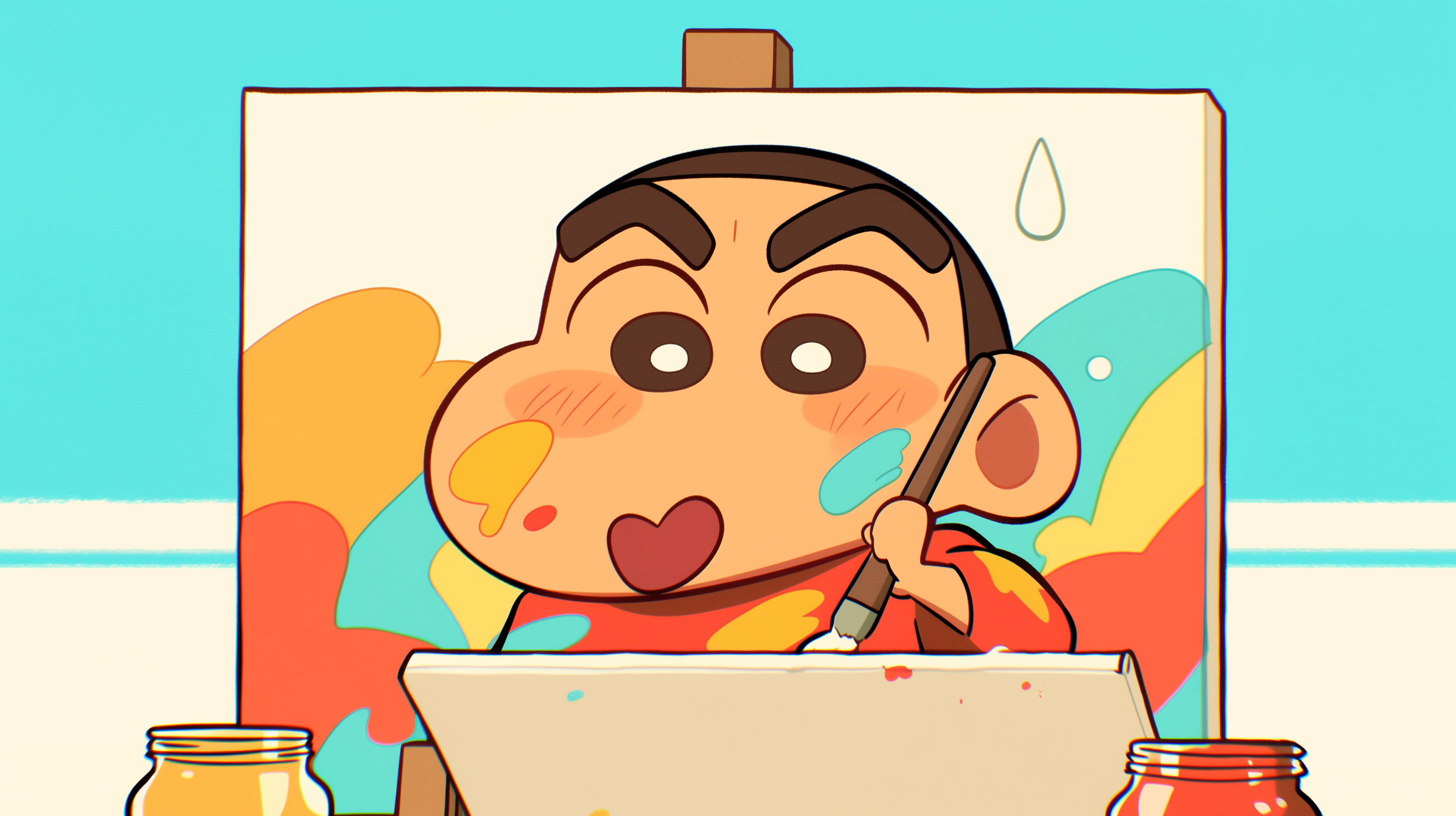 fond d'écran Crayon Shin chan pc hd téléchargement gratuit