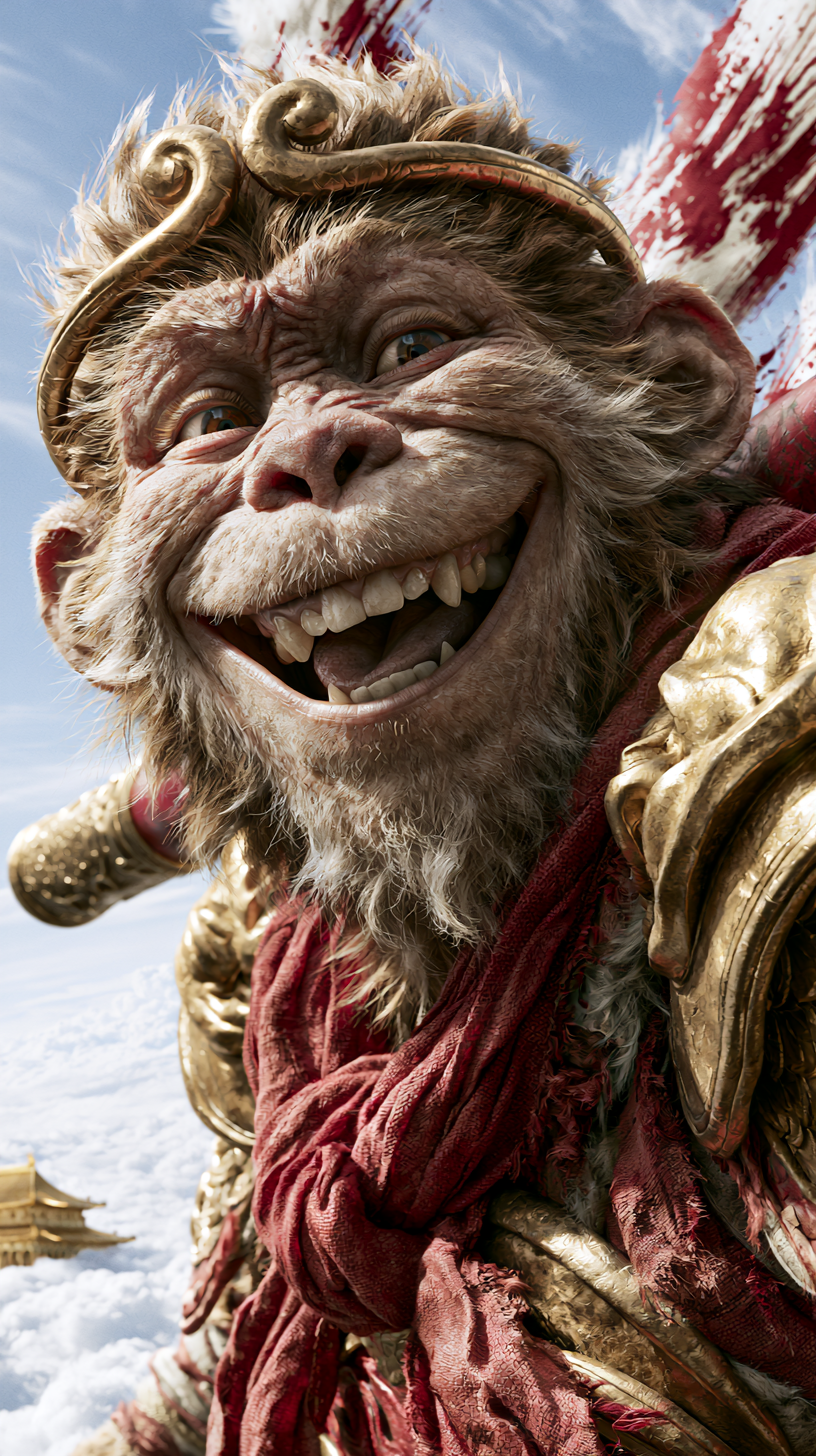 photo fond d'écran Sun Wukong iphone gratuit