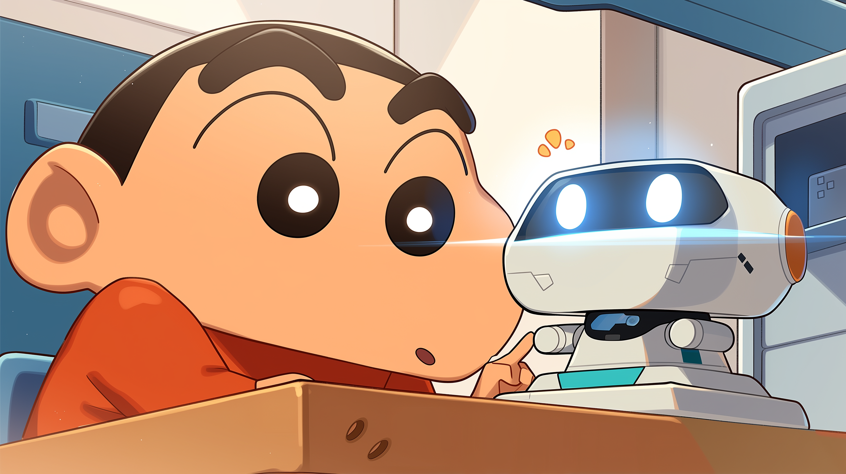 fond d'écran Crayon Shin chan 5k téléchargement gratuit
