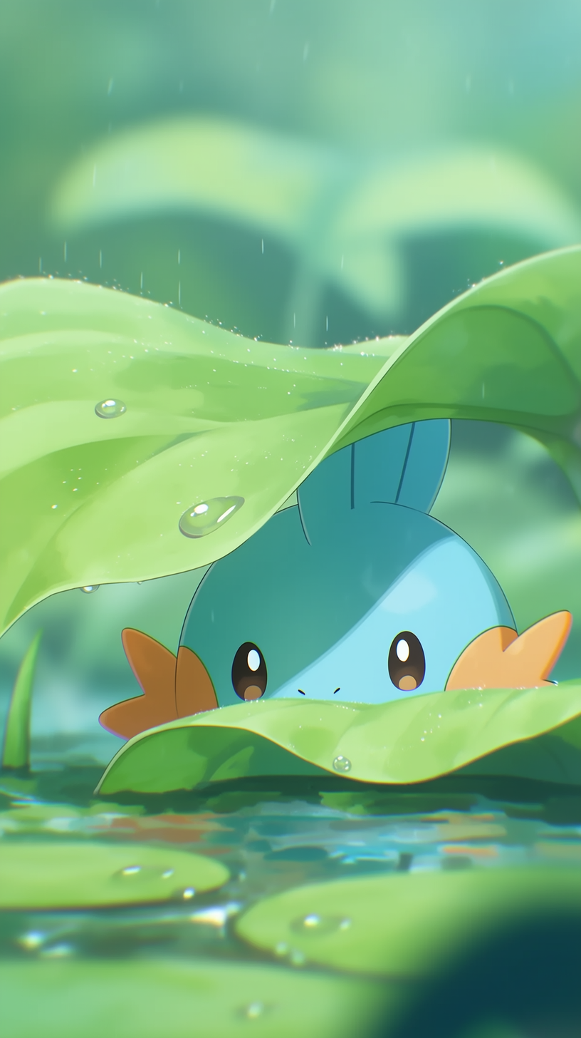 fond d'écran Mudkip iphone x télécharger gratuit