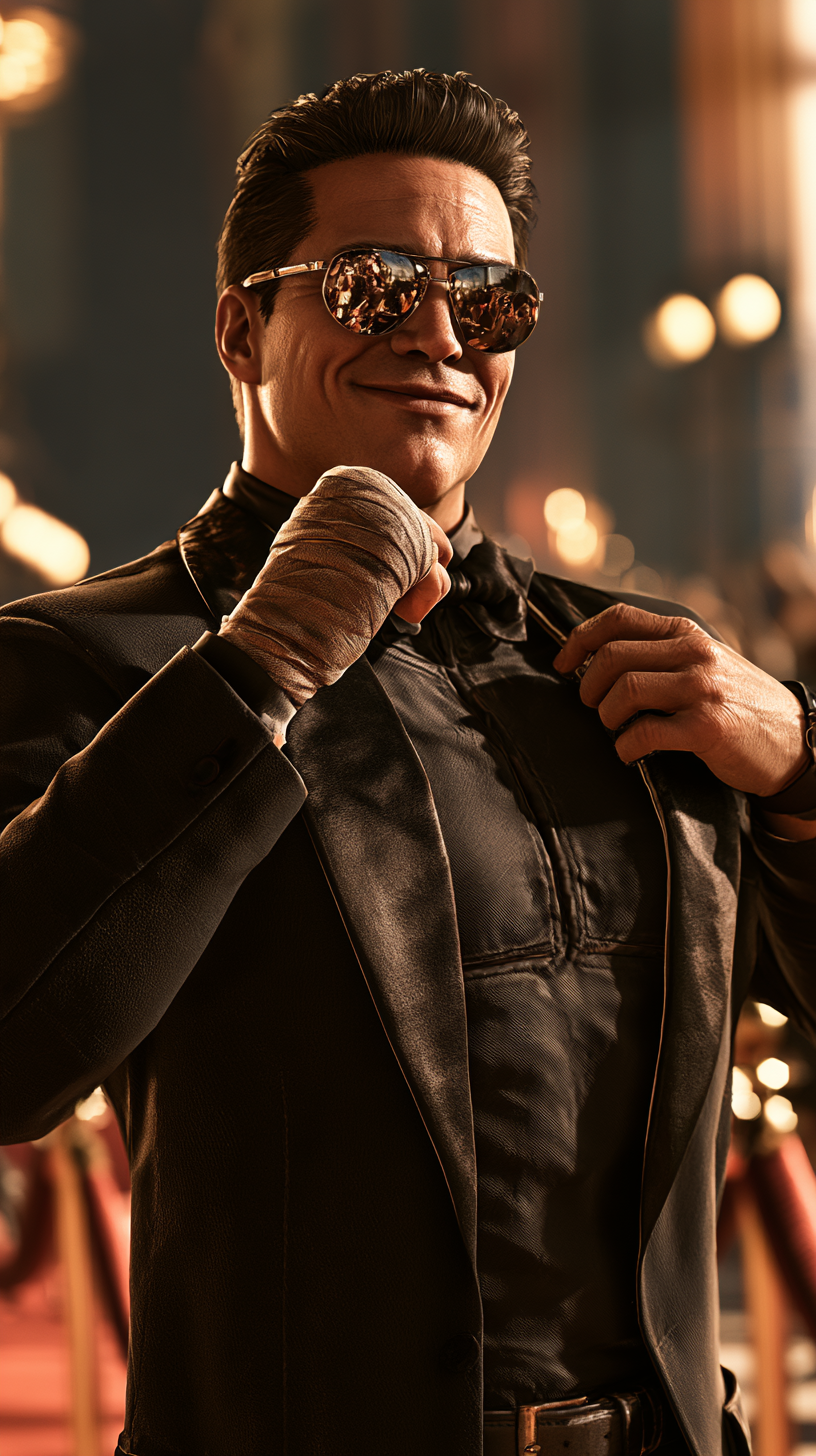 fond d'écran Johnny Cage iphone 16e gratuit