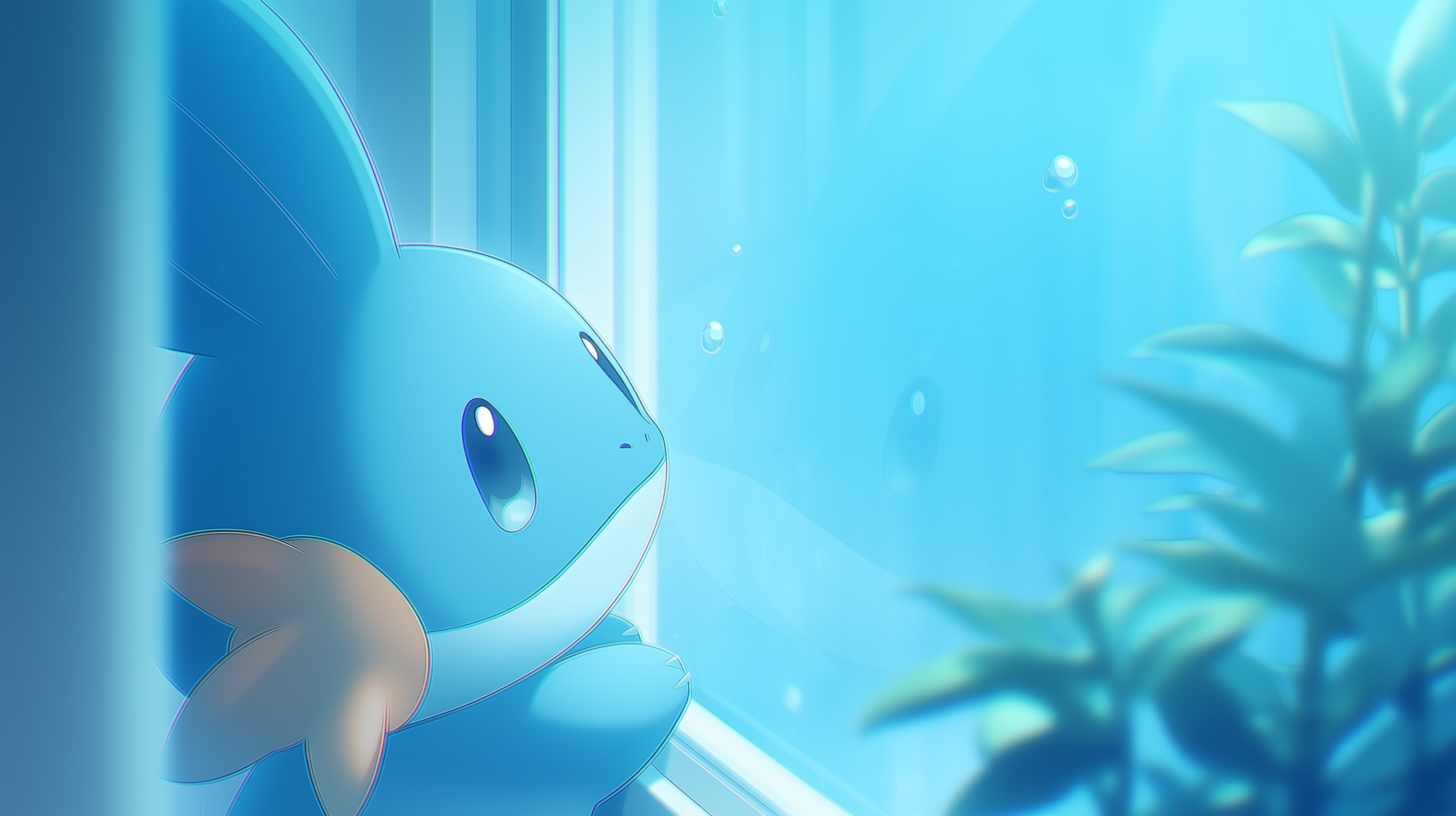fond d'écran Mudkip pc 1920x1080 4k téléchargement gratuit