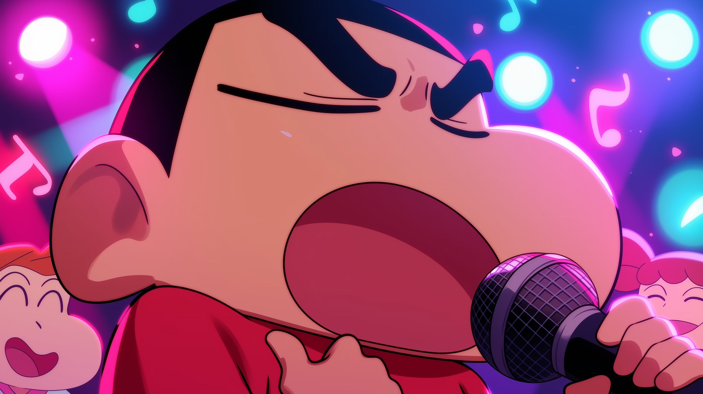 fond d'écran Crayon Shin chan windows 11 téléchargement gratuit