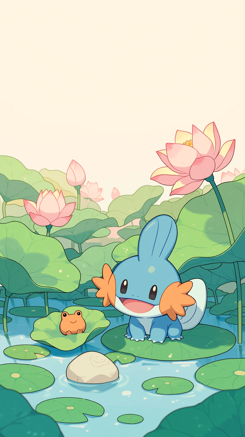 fond d'écran Mudkip iphone xr télécharger gratuit