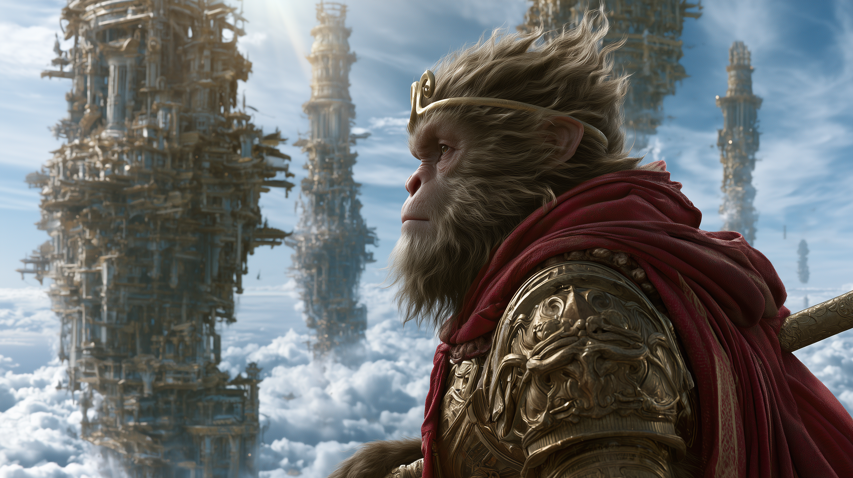fond d'écran Sun Wukong dell téléchargement gratuit
