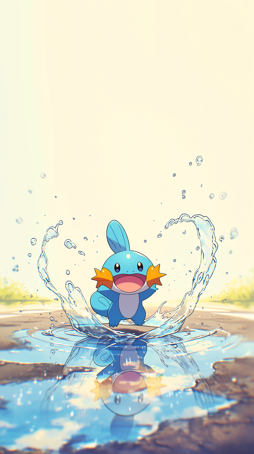 fond d'écran Mudkip téléphone Nokia télécharger gratuit