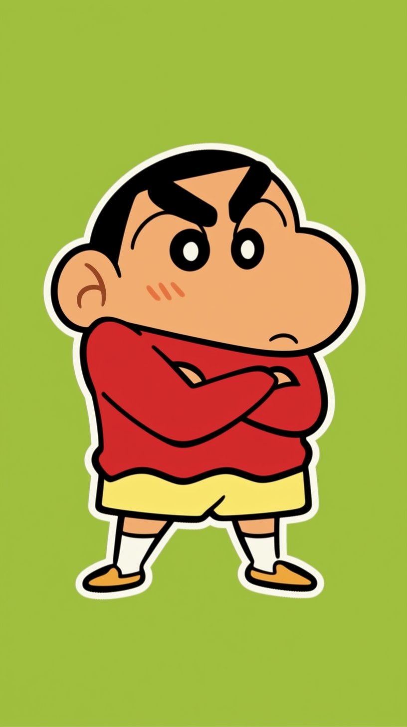 fond d'écran Crayon Shin chan téléphone Realme gratuit