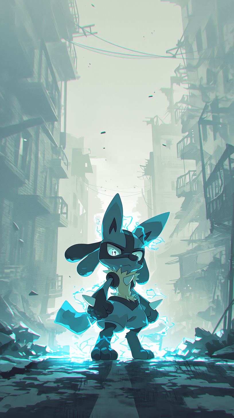 fond d'écran Lucario android gratuit sans filigrane