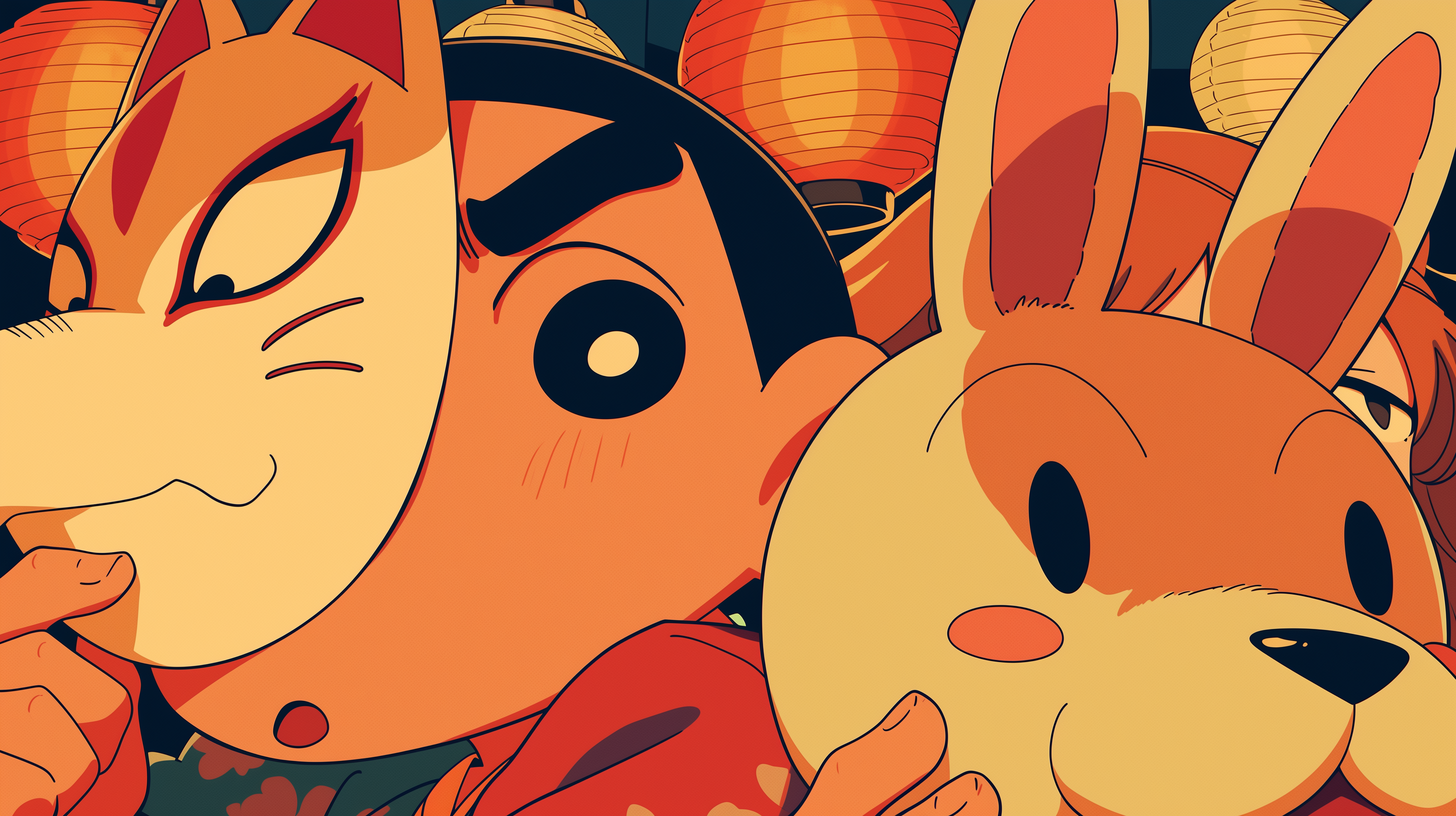 fond d'écran Crayon Shin chan 4k windows téléchargement gratuit