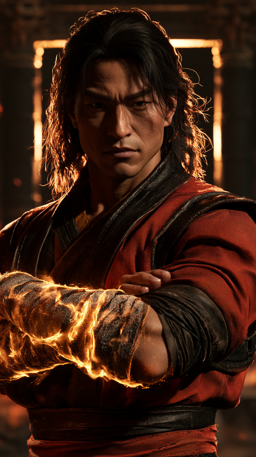 fond d'écran Liu Kang téléphone Asus télécharger gratuit
