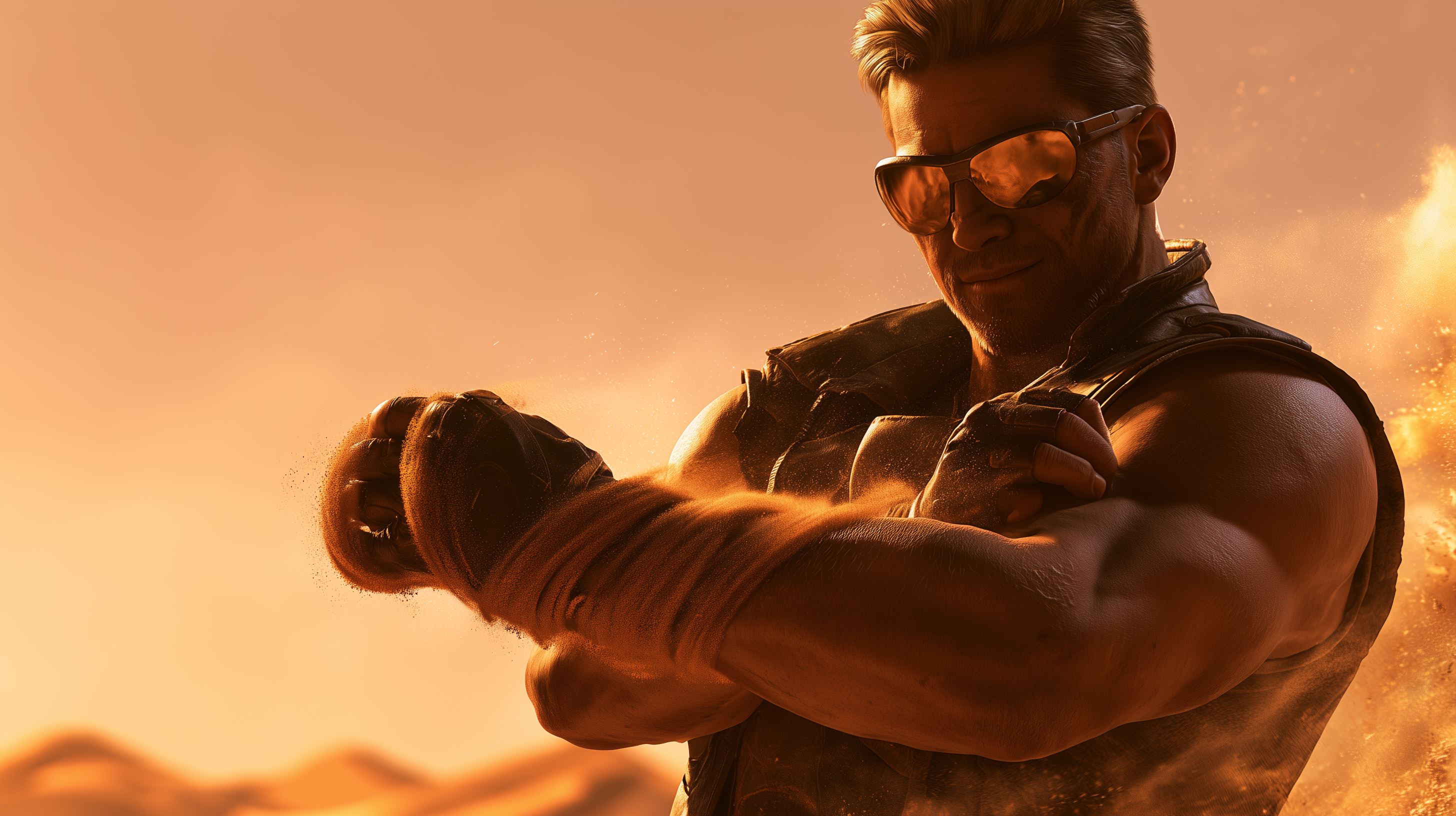 fond d'écran Johnny Cage pc 2560x1600 téléchargement gratuit