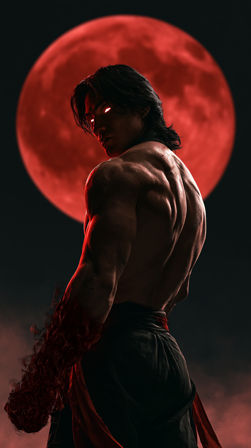 iphone fond d'écran Liu Kang gratuit
