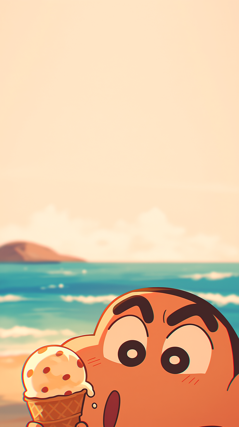 fond d'écran Crayon Shin chan téléphone télécharger gratuit