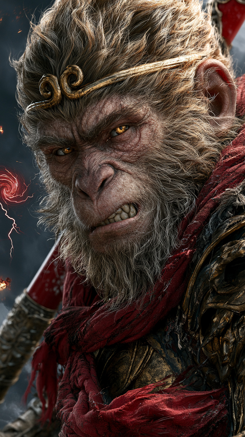 fond d'écran Sun Wukong téléphone Sony gratuit