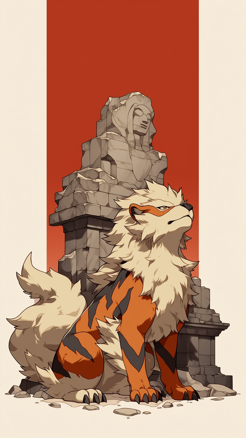 xiaomi fond d'écran Arcanine gratuit