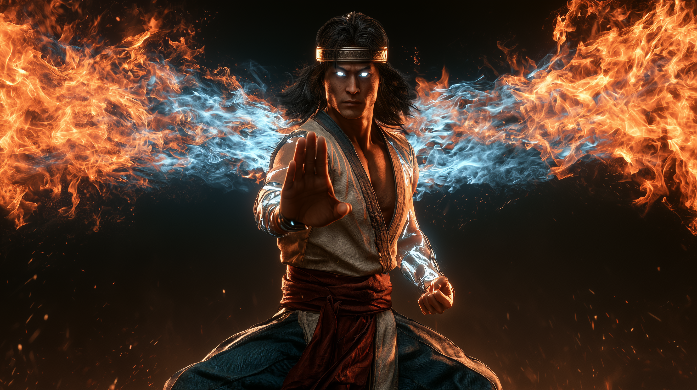 fond d'écran Liu Kang pc mac téléchargement gratuit