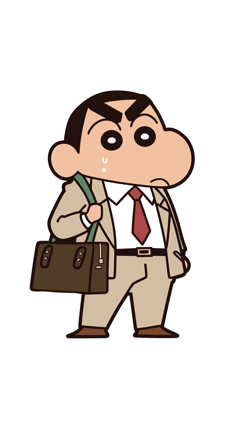 fond d'écran Crayon Shin chan iphone 16 télécharger gratuit