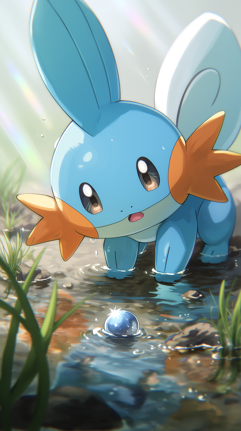 fond d'écran Mudkip téléphone Asus télécharger gratuit