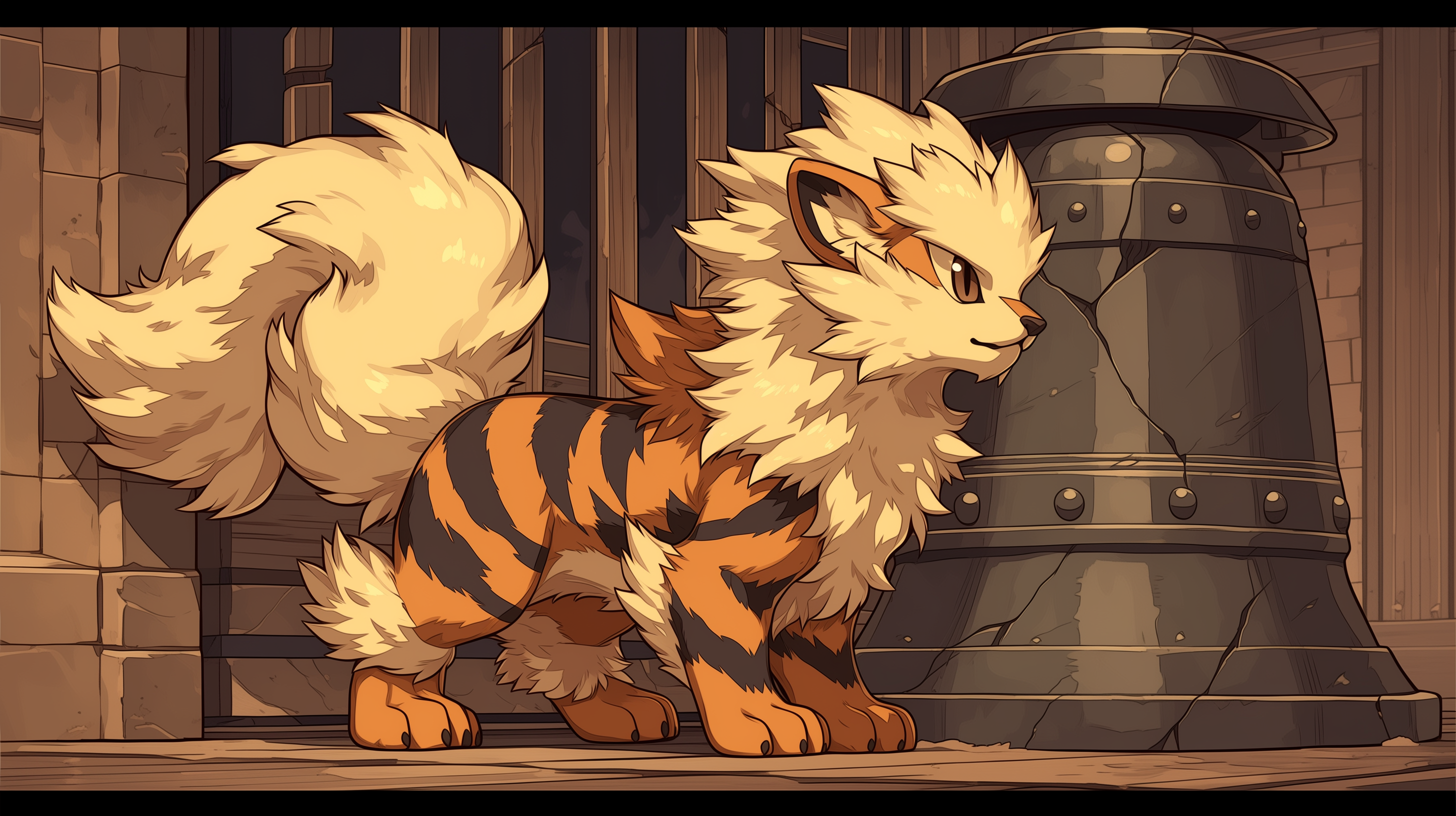 fond d'écran Arcanine personnalisé téléchargement gratuit