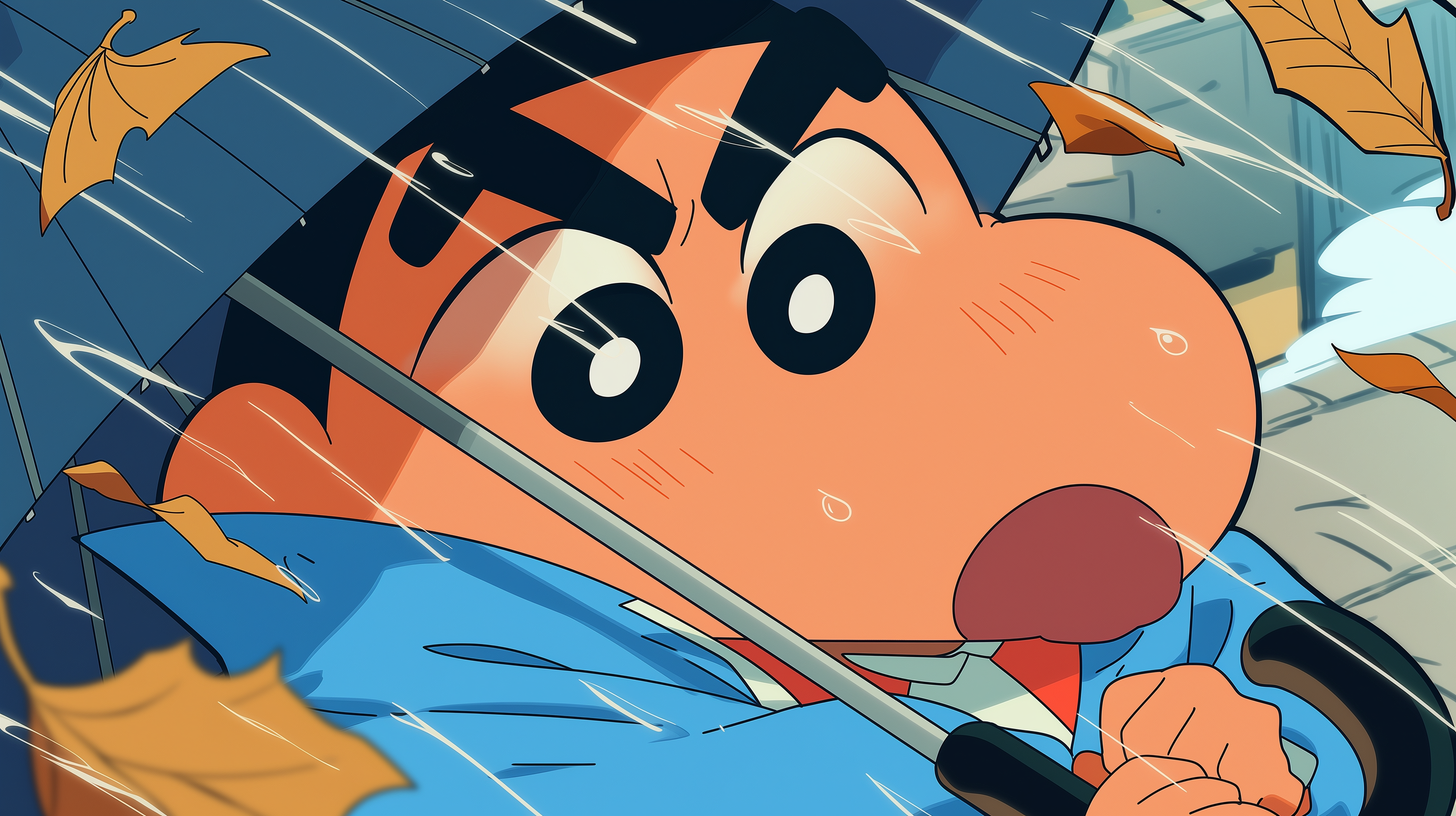 fond d'écran Crayon Shin chan 5k téléchargement gratuit