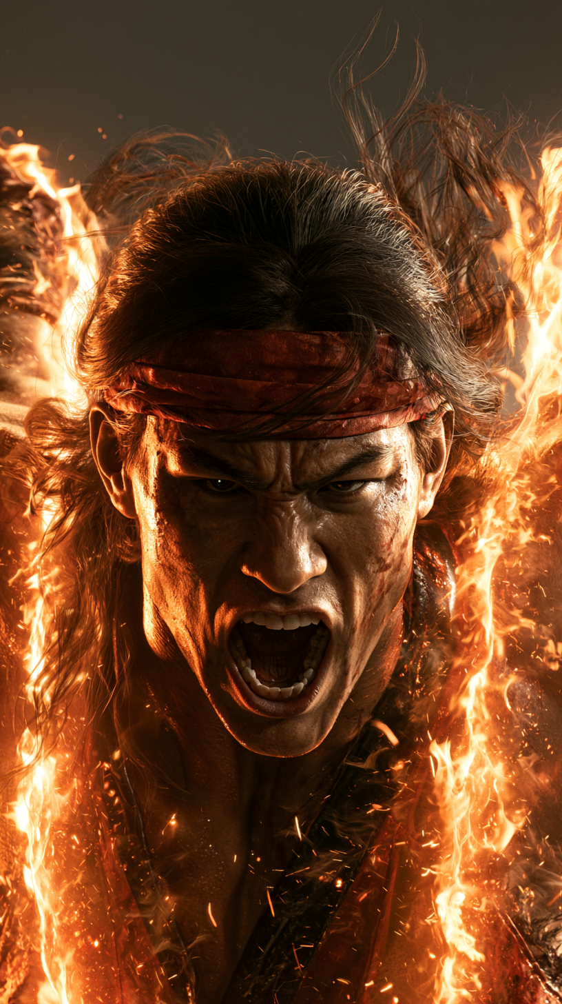 fond d'écran Liu Kang téléphone Asus télécharger gratuit