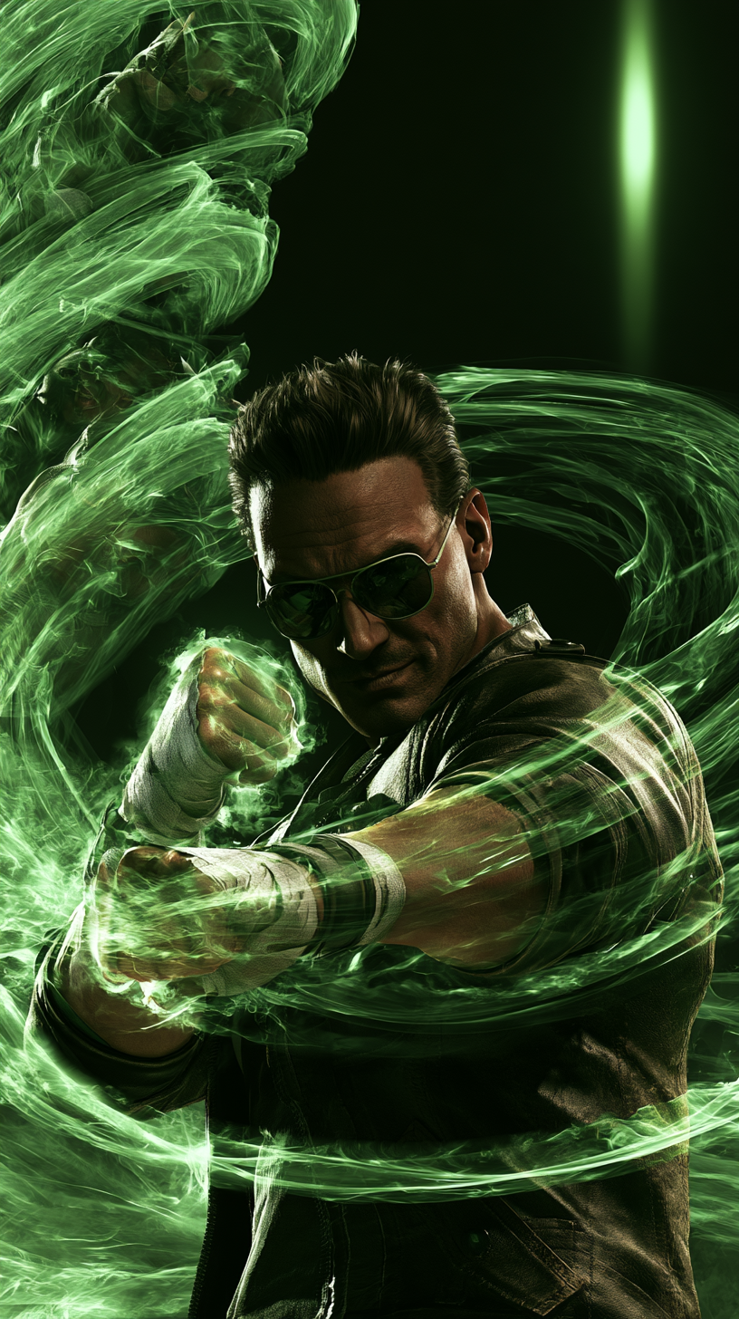 fond d'écran Johnny Cage téléphone 4k gratuit