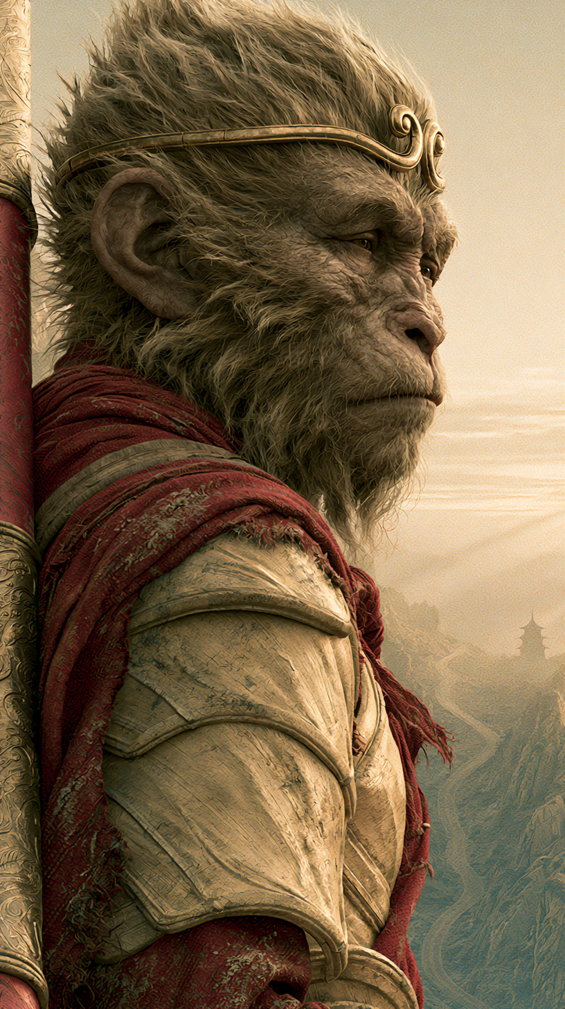 fond d'écran Sun Wukong téléphone samsung télécharger gratuit
