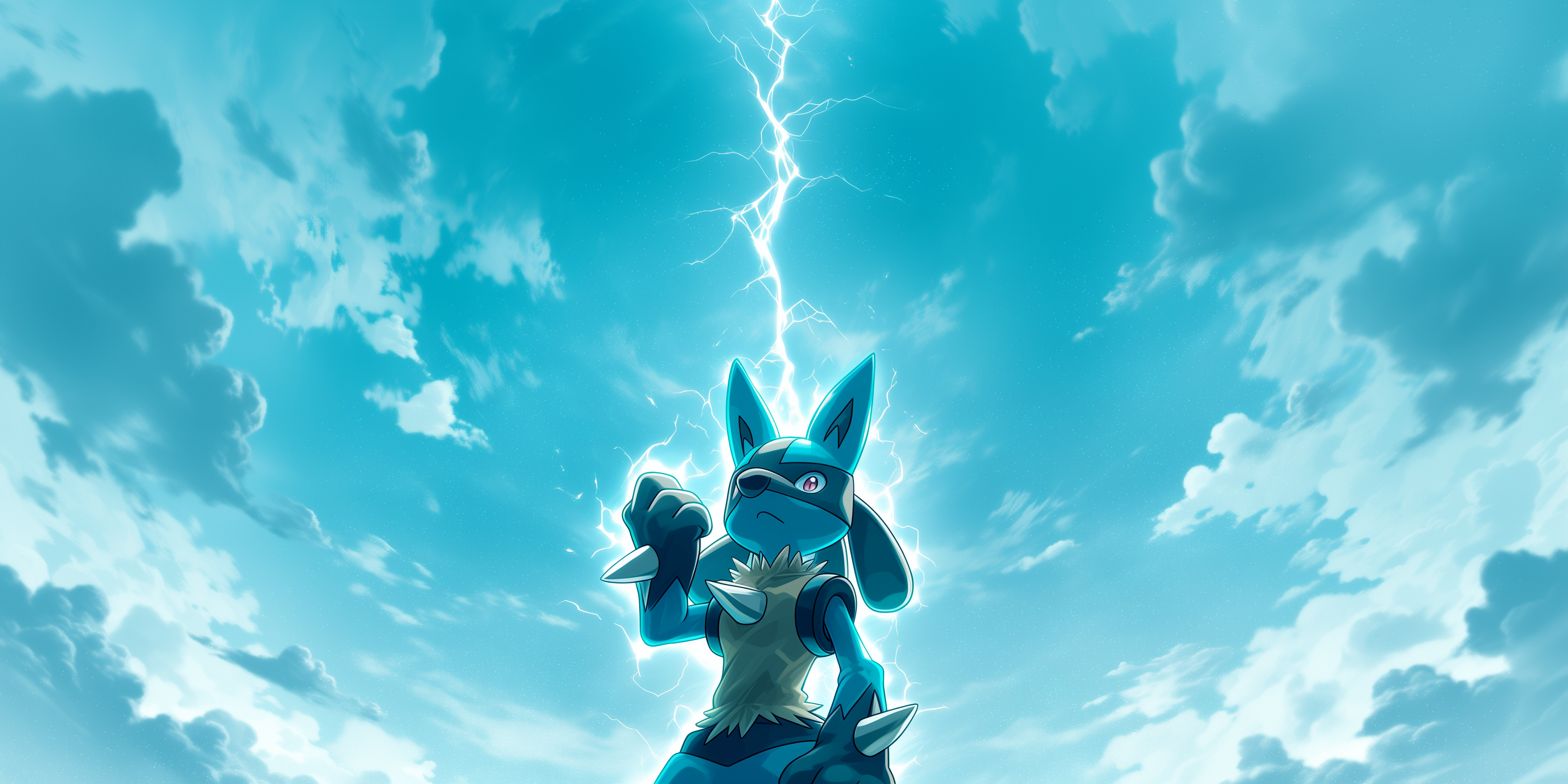 fond d'écran Lucario hd 1366x768 téléchargement gratuit