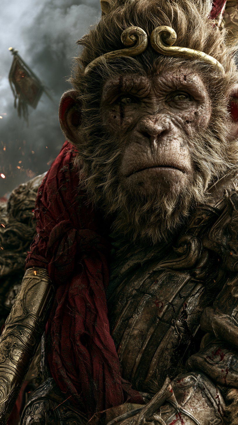 iphone fond d'écran Sun Wukong kawaii gratuit