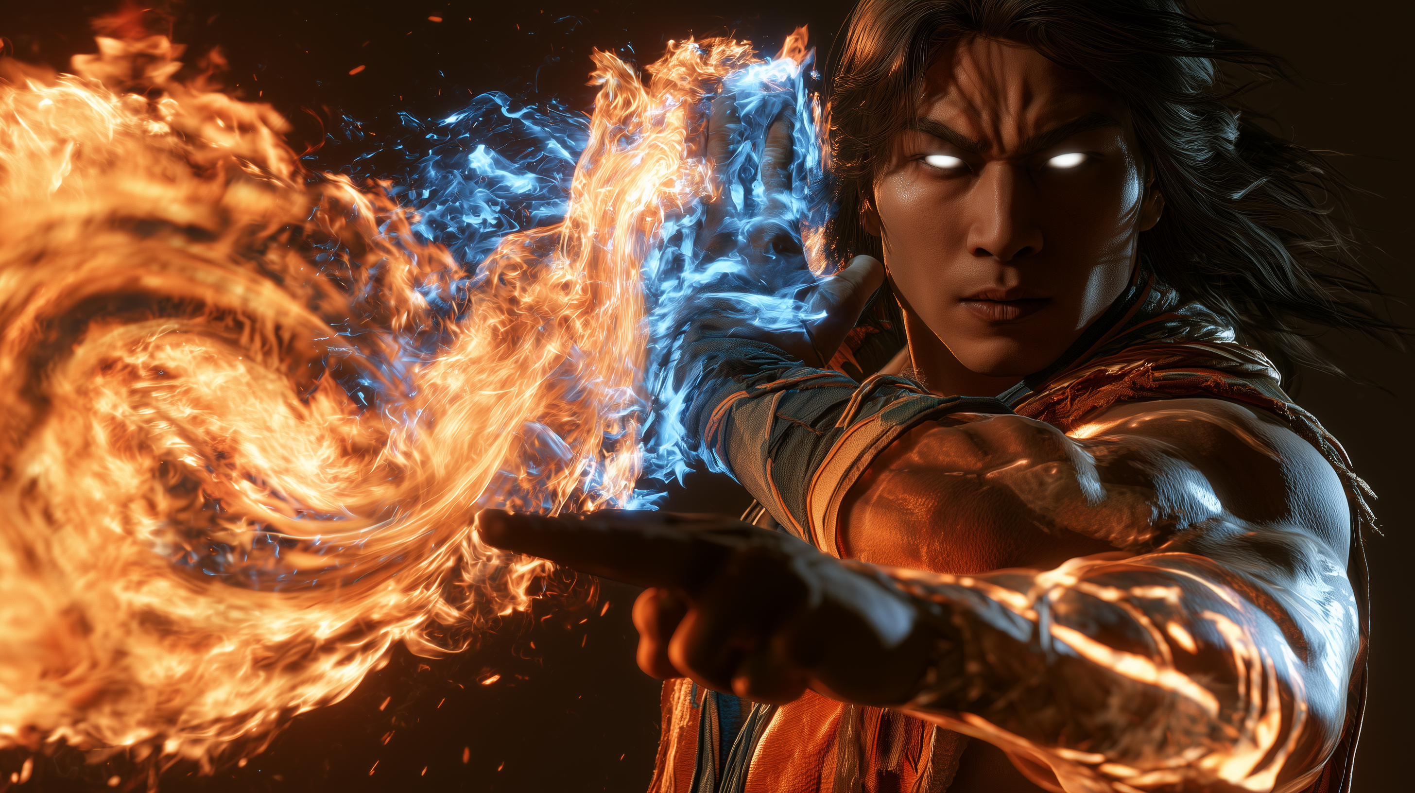 fond d'écran Liu Kang 4k windows téléchargement gratuit