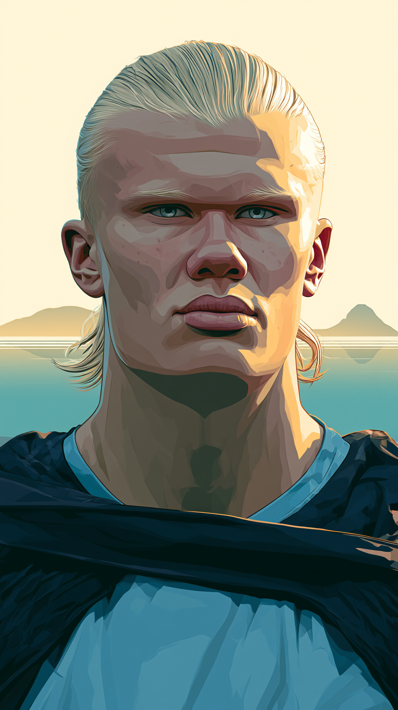 fond d'écran Erling Haaland iphone gratuit