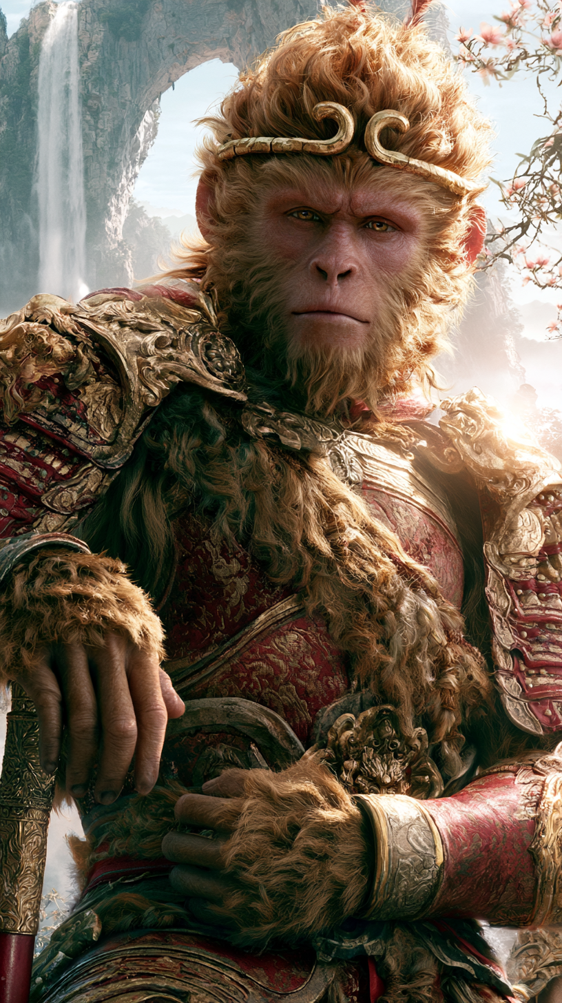 fond d'écran Sun Wukong téléphone Asus télécharger gratuit