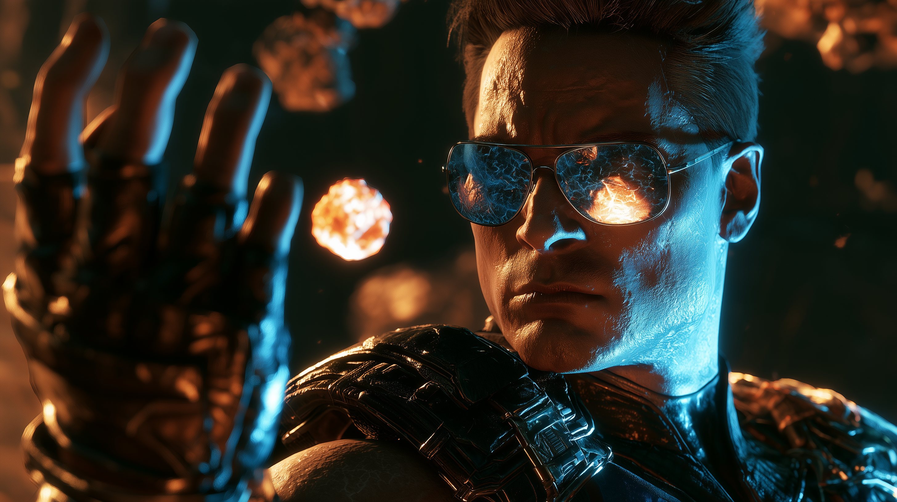 fond d'écran Johnny Cage pc 2560x1440 téléchargement gratuit