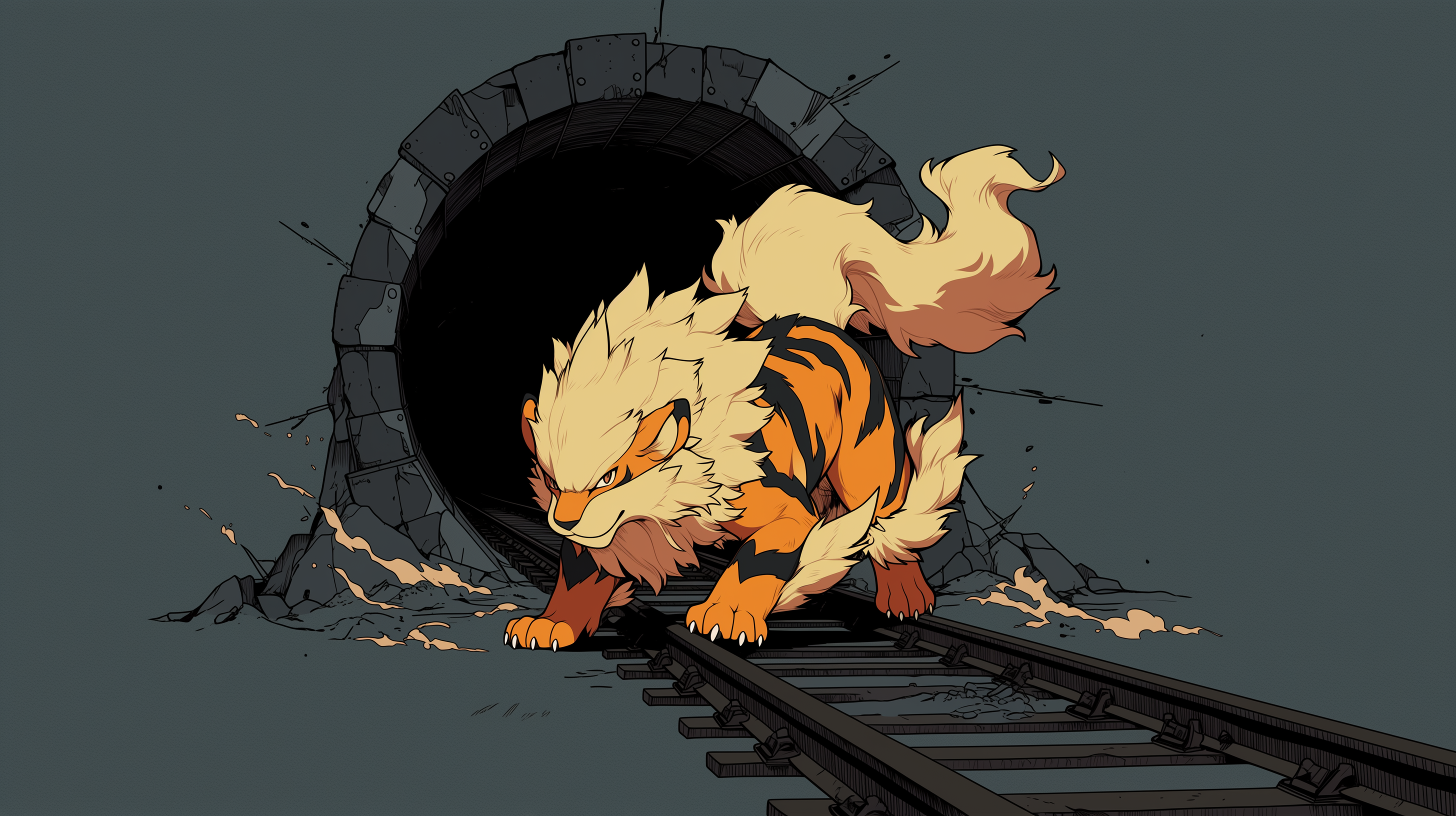 fond d'écran Arcanine Huawei téléchargement gratuit