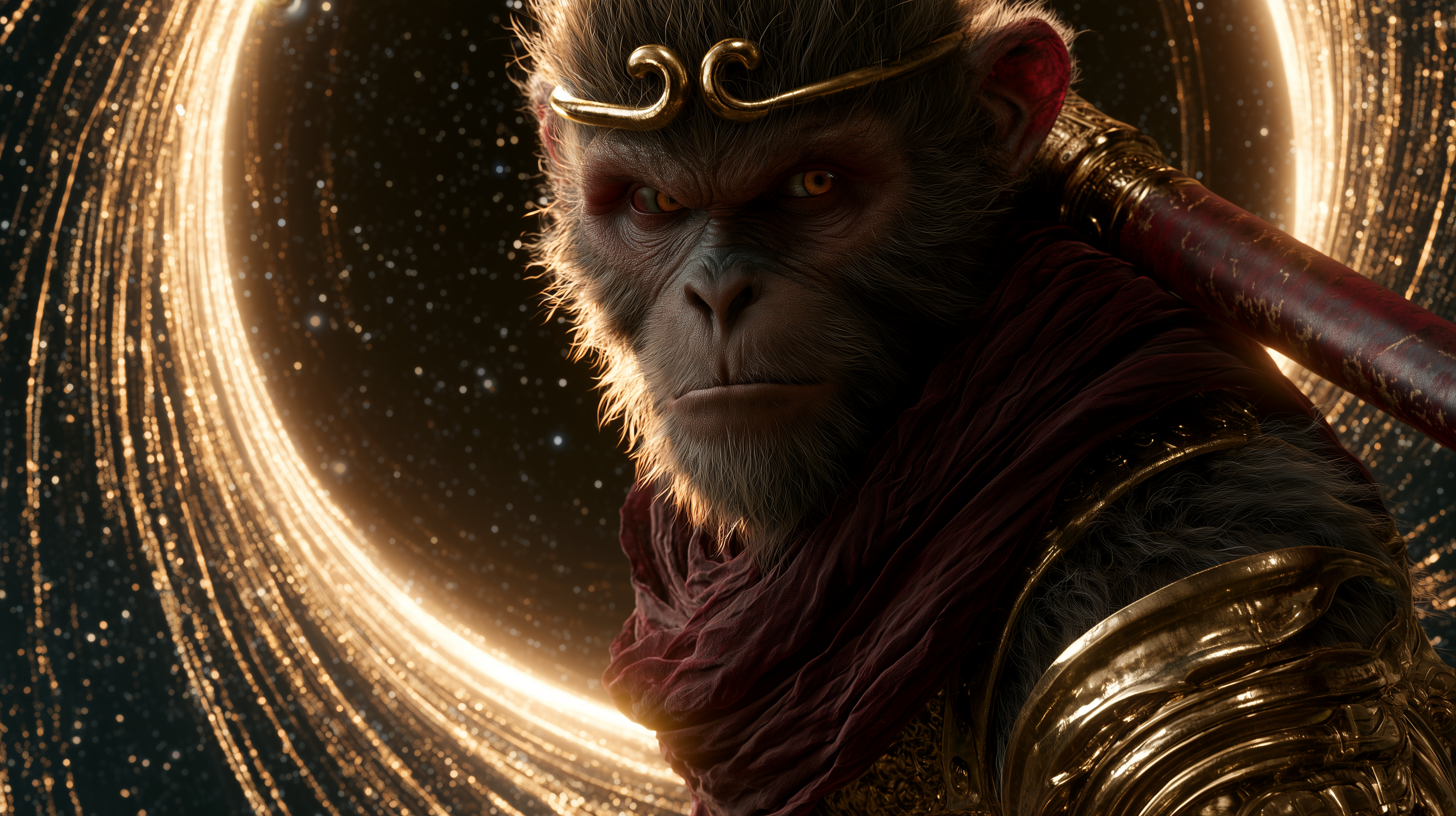fond d'écran Sun Wukong pc mac téléchargement gratuit