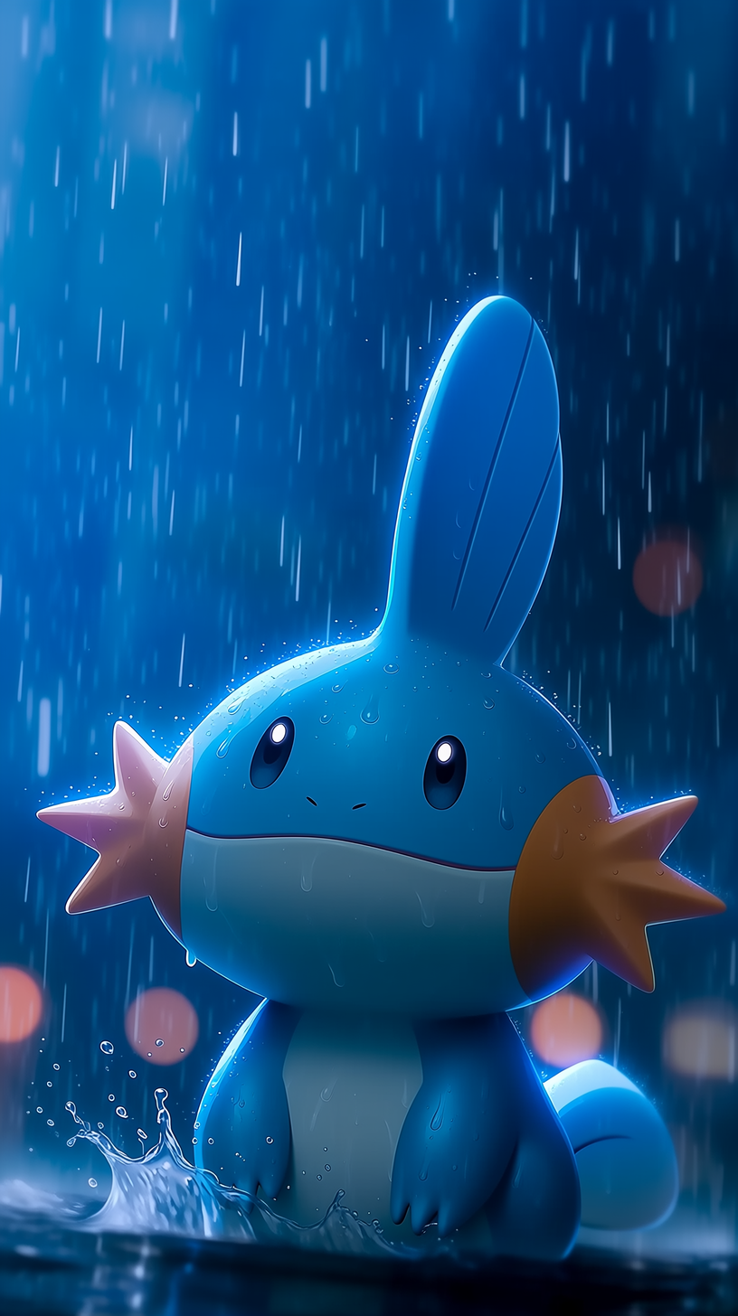 fond d'écran Mudkip android 4k gratuit