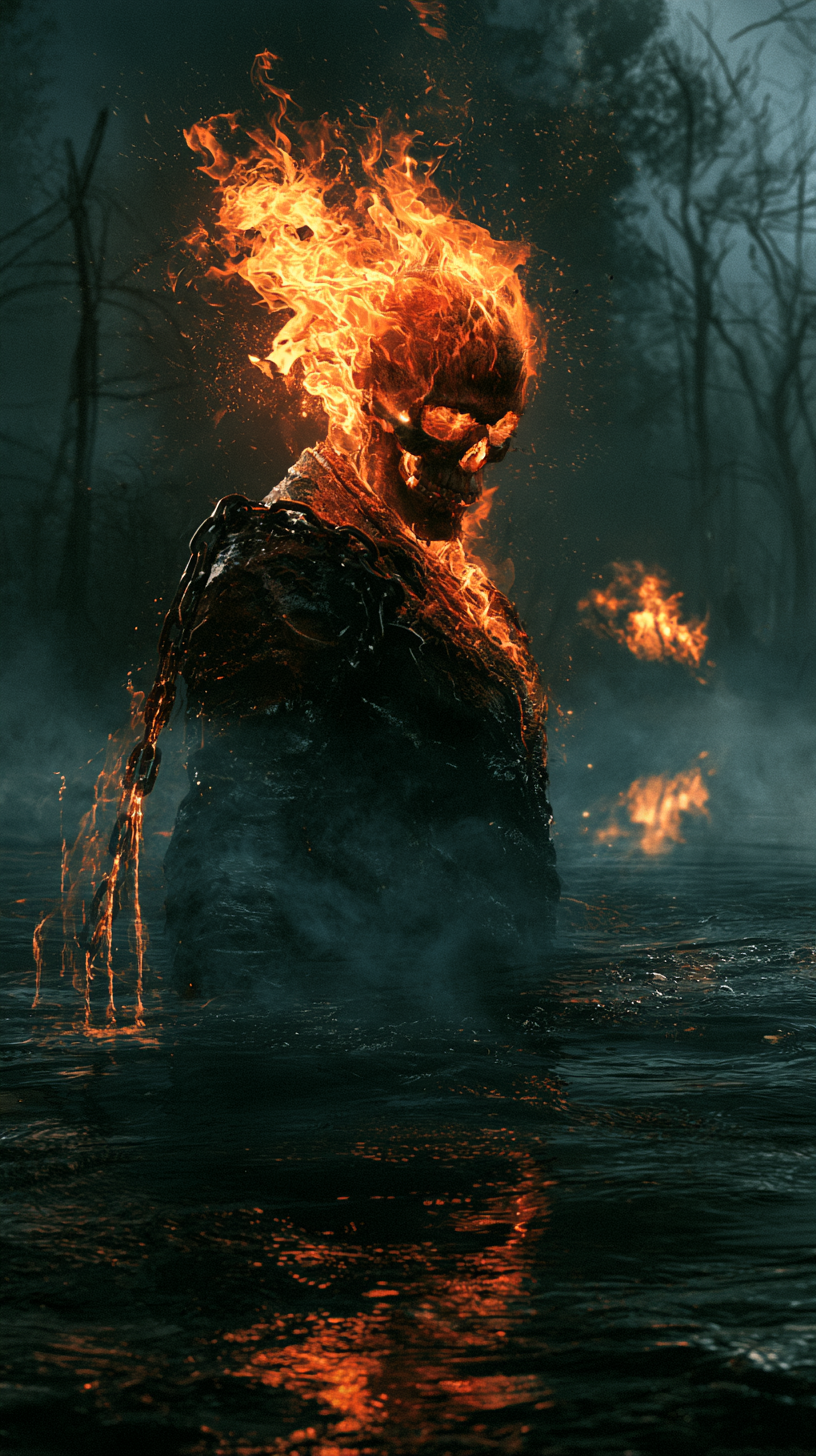 fond d'écran Ghost Rider iphone 11 gratuit