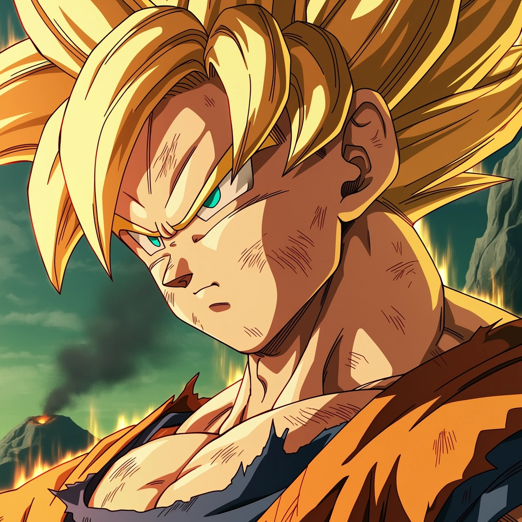Goku PFP pour Facebook