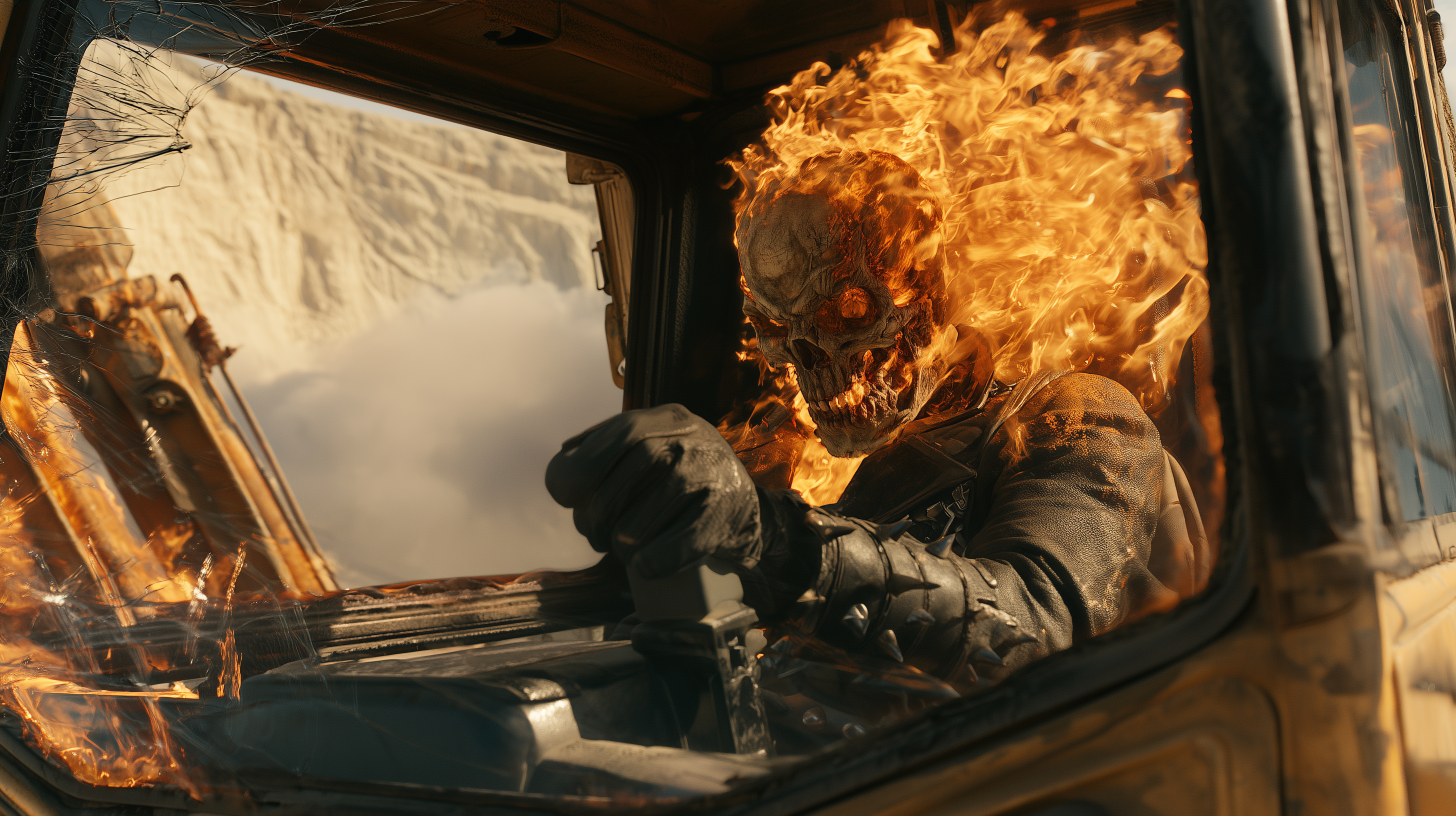 fond d'écran Ghost Rider windows 11 1920x1080 téléchargement gratuit