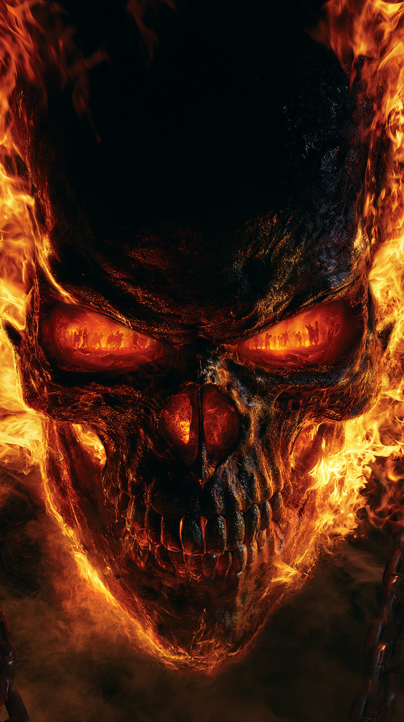 fond d'écran Ghost Rider pour iphone gratuit