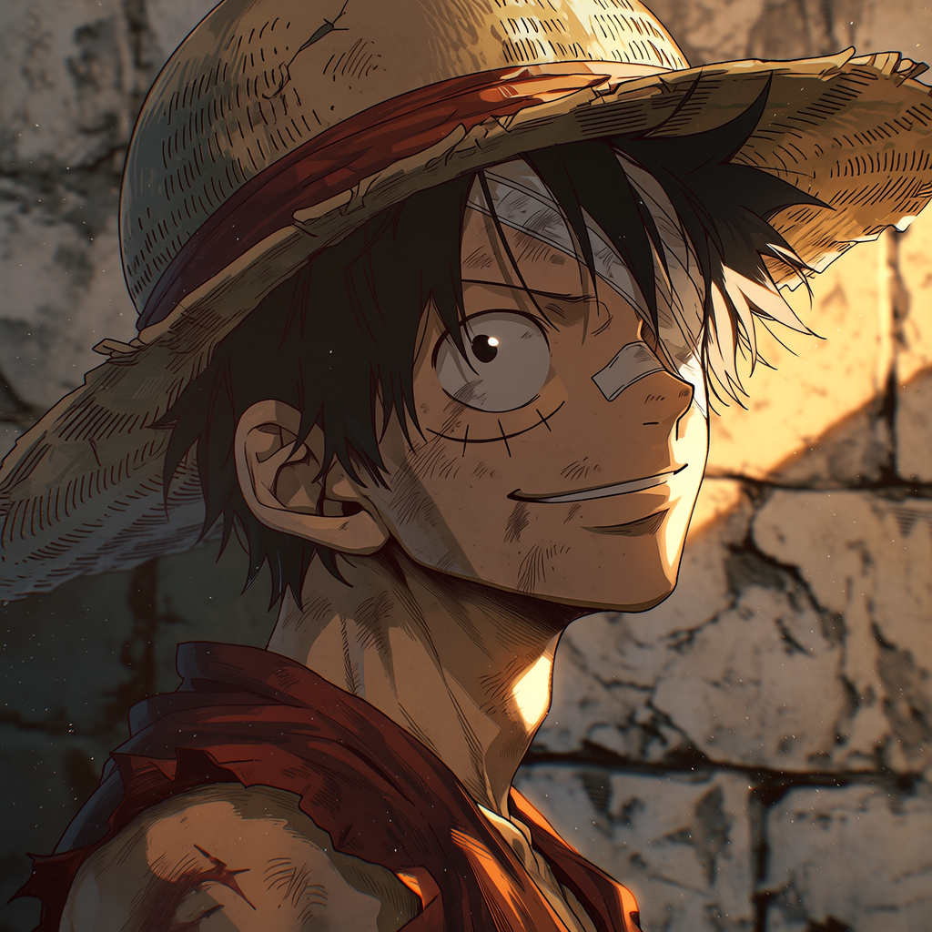 Luffy PFP pour réseaux sociaux gratuit